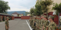 В Дагестане прошел сбор с выпускниками военных вузов Росгвардии - Росгвардия