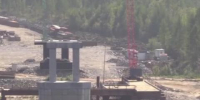 В Бодайбо строители моста не установили опоры из-за подъема реки Витим - Baikal24.Ru