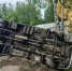 В больницу Всеволожска поступило пятеро пострадавших при опрокидывании автобуса на Выборгском шоссе - 47 новостей