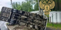 В больницу Всеволожска поступило пятеро пострадавших при опрокидывании автобуса на Выборгском шоссе - 47 новостей