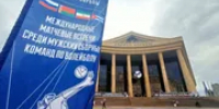 Праздник спорта в Уфе: российские волейболисты обыграли команду Ирана - Башинформ