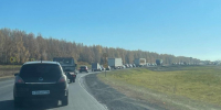 Затор в Набережные Челны растянулся на 10 км из-за ДТП - Реальное время