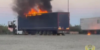 В Дагестане произошло возгорание   грузового автомобиля - Дагестанская правда