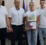 Чемпиона России по триатлону Дмитрия Карпеева поздравил глава Белореченского района - News.Belora.Info