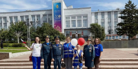 Сотрудники МЧС России приняли участие во Всероссийской акции "Цвета Родины" - МЧС Республики Бурятия