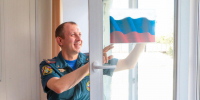 Сотрудники Главного управления МЧС России по Курганской области присоединились к Всероссийской акции «Цвета Родины» - МЧС