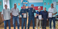 Тёплая встреча в Алатырском пожарном гарнизоне: почтили ветеранов службы! - МЧС Чувашской Республики