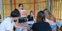 В Котовске сотрудники городской библиотеки провели познавательное мероприятие «Символы России» - ИА ПроКотовск