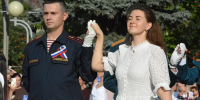 Праздничную программу в честь Дня офицера России подарили росгвардейцы жителям Тюмени - Росгвардия