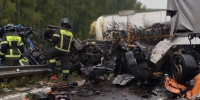 Под Орлом произошло ДТП с тремя грузовиками и легковушкой - OrelGrad.Ru