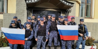 Петербургские росгвардейцы присоединились к празднованию Дня Государственного флага Российской Федерации - Росгвардия