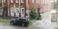 Дождь в Иркутске. Фото Ольги Фонаревой, IRK.ru - Irk.Ru