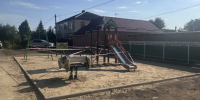 В посёлке Новоалександровского округа обустраивают новую детскую площадку - Телеканал СвоёТВ