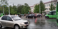 В центре Курска перекрыли движение - Комсомольская Правда