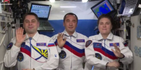 Космонавты поддержали флешмоб в День флага России на борту МКС - Газета Краснодарские известия