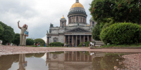 Опасный циклон приближается к Петербургу - Петербургский дневник