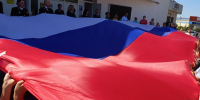 В День Государственного флага РФ по всему Ставрополью проходят масштабные патриотические акции - Единая Россия