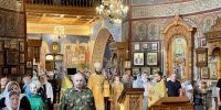 Архиерейское богослужение в Троицком кафедральном соборе г. Щигры. - Щигровская епархия