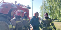 Ежегодные соревнования среди пожарных провели в Тюменской области - ГТРК Регион-Тюмень
