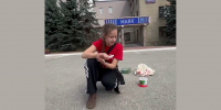Рисунки Ксении из Болохово появились на билбордах в Москве и на асфальте у здания «ГТРК «Тула» - ГТРК
