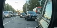 Серьёзная пробка образовалась на проспекте Гагарина из-за обрыва проводов - Время Н