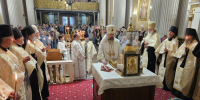 Епископ Вениамин возглавил служение Всенощного бдения накануне Недели 12-й по Пятидесятнице - Свято-Троицкая Александро-Невская Лавра