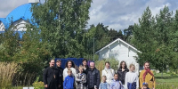 Экскурсия в Знаменском храме в Голубом - Солнечногорское Благочиние