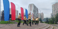 В Кузбассе проходят праздничные мероприятия, посвящённые Дню Государственного флага России - ГТРК Кузбасс