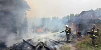 Женщина погибла в пожаре в томском селе - ГТРК Томск