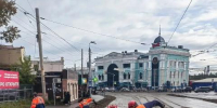 В Иркутске устраняют последствия сильного ливня - Baikal24.Ru