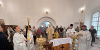 Воскресная Божественная Литургия в Спасском храме села Турунтаево Прибайкальского района Бурятии - Улан-Удэнская и Бурятская епархия