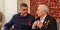 Фёдор Щукин поздравил ветерана ВОВ Юрия Петрухина с днём рождения - Дагестанская правда