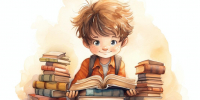 книги, школьник, ученик, ребенок - Пульс Хакасии
