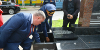 В Нижневартовске на Аллее памяти заложили капсулу с посланием потомкам к 100-летию Победы - РИЦ Югра