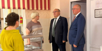 Мэр Саратова проверил готовность школьных столовых к началу учебного года - Провинциальный телеграфъ