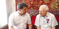 Джамбулат Салавов поздравил с 99-летием единственного живущего в столице ветерана ВОВ Юрия Петрухина - Махачкалинские известия