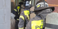 В Щекинской районной больнице прошли пожарно-тактические учения - МЧС