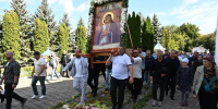 Сегодня в Серпухове состоялся традиционный крестный ход с чудотворной иконой Божией Матери «Взыскание погибших» - ОТВ-Серпухов