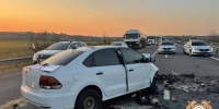 После аварии под Ростовом затруднено движение на трассе М-4 «Дон» - Комсомольская правда