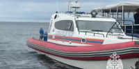 Лодка. Скриншот видео пресс-службы ГУ МЧС России по Иркутской области - Irk.Ru
