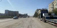 По улице Хабарова открыли движение транспорта после установки водопропускных труб - Администрация г. Якутск