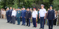 Сотрудники ГУФССП России по Алтайскому краю приняли участие в торжественной церемонии поднятия Государственного флага Российской Федерации - УФССП