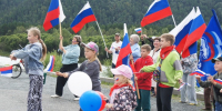 Колонну водителей и велосипедистов в Абазе возглавила Валентина Филимонова - ИА Хакасия