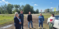 В Большеулуйском районе усилили противопожарную защиту сельских территорий. - Город Ачинск