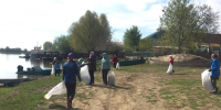 В Астраханской области добровольцы очищают берега водоёмов от мусора - Комсомольская Правда