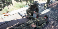 На полигоне ЮВО военнослужащих по контракту обучили основам тактической медицины - Газета Таганрогская правда