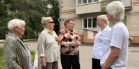 Врип Главы города Ирина Гизатова поделилась результатом объезда МКД, где в прошлые годы были в комплексе отремонтированы фасады и дворы домо. - Администрация г. Шадринска