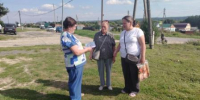 Уличная акция "Наш триколор". - Городищенская МЦРБ