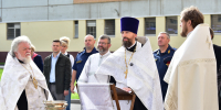 Председатель Синодального отдела по тюремному служению освятил колокола для строящегося храма при СИЗО-4 г. Москвы - УФСИН по г. Москве