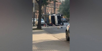 В центре Воронежа перевернулся мусоровоз: водитель и пассажир вылетели через лобовое стекло - РИА Воронеж